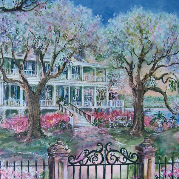 The Edgar Fripp Home painting by Sharon Saseen